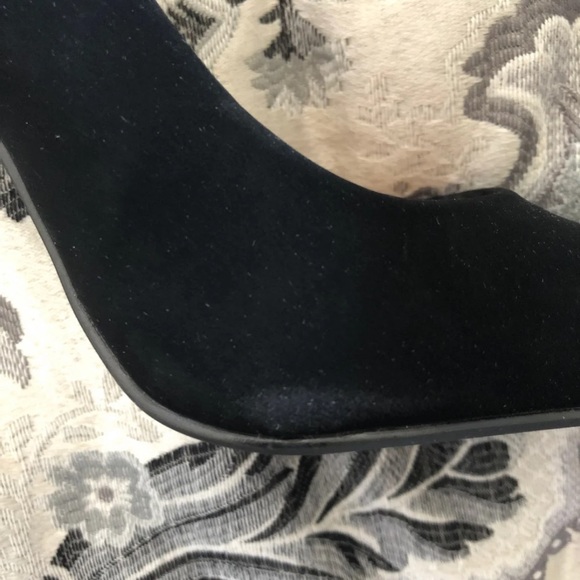 Black Suede Heels - Picture 6 of 7